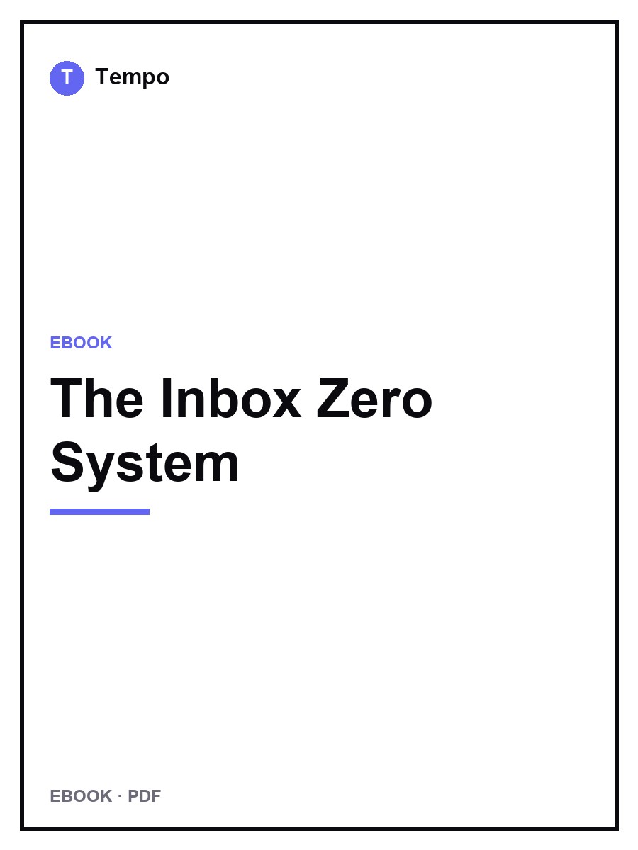 Cover of The Inbox Zero System